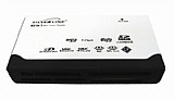 קורא כרטיסים USB2.0 של חברת SILVERLINE קורא כרטיסים USB2.0 של חברת SILVERLINE