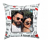 כרית מרובעת LOVE מעוצבת כרית מרובעת LOVE מעוצבת