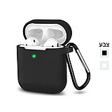 כיסוי סיליקון לקופסת אוזניות אלחוטיות כיסוי סיליקון לקופסת אוזניות אלחוטיות